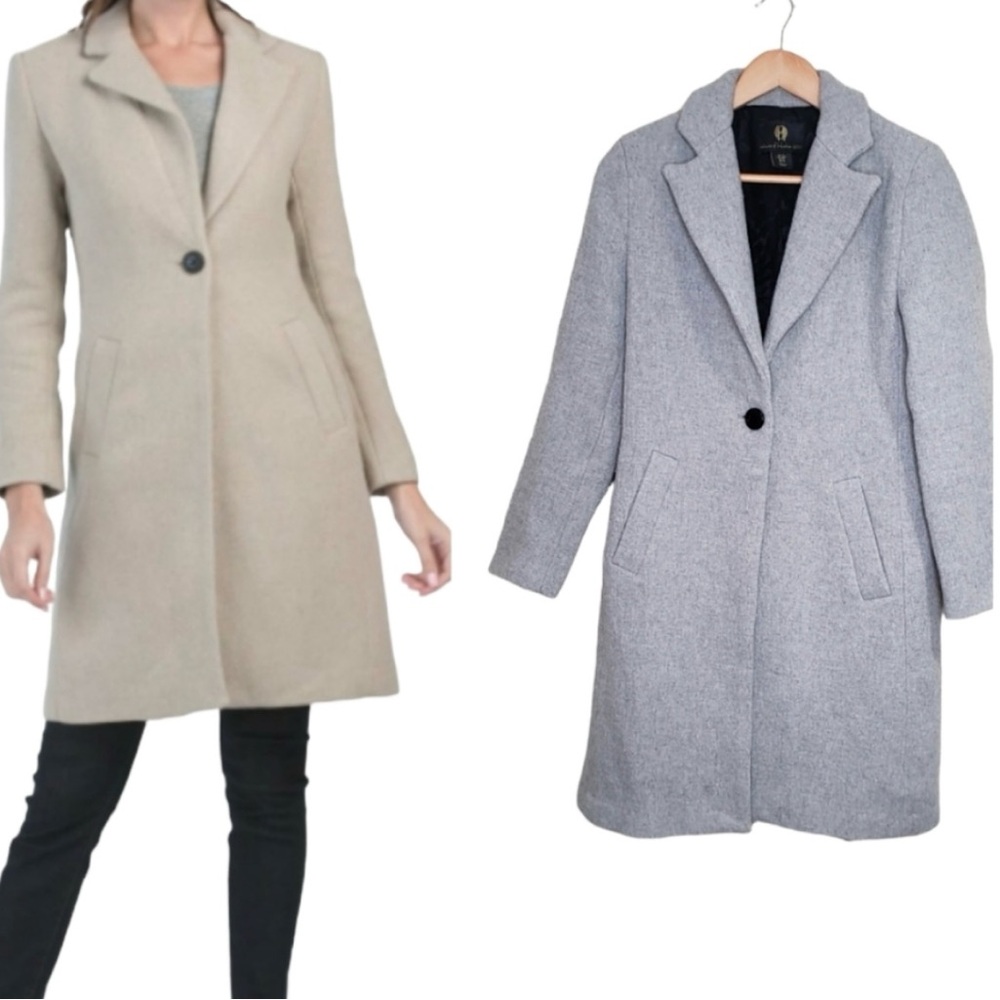House of Harlow 1960 Grey Wool Blend Jacket